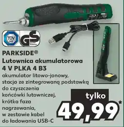 Kaufland PARKSIDE Lutownica akumulatorowa 4 V PLKA 4 B3 oferta