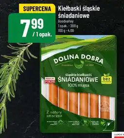 Polomarket Kiełbaski śląskie śniadaniowe Goodvalley 200 g oferta