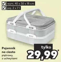 Kaufland Pojemnik na ciasto oferta