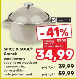 Kaufland SPICE & SOUL Garnek emaliowany oferta
