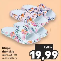 Kaufland Klapki damskie oferta