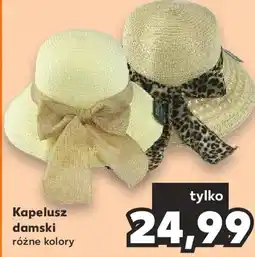 Kaufland Kapelusz damski oferta