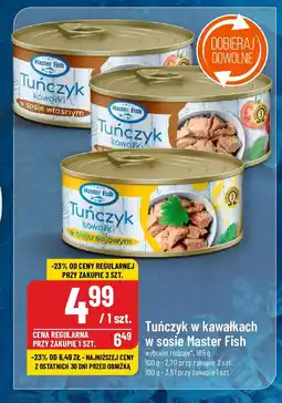 Polomarket Tuńczyk w kawałkach w sosie Master Fish 185 g oferta