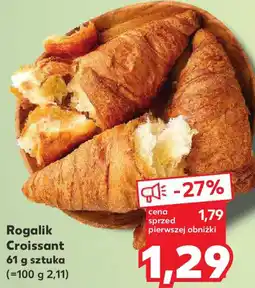 Kaufland Rogalik Croissant 61g oferta