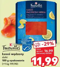 Kaufland Łosoś wędzony 100g oferta