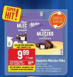 Polomarket Alpejskie Mleczko Milka Mondelez, 330 g - 350 g oferta
