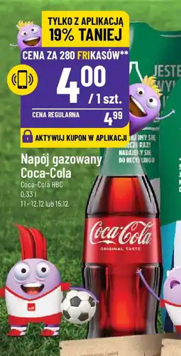 Polomarket Napój gazowany Coca-Cola, Coca-Cola HBC 0,33 l oferta