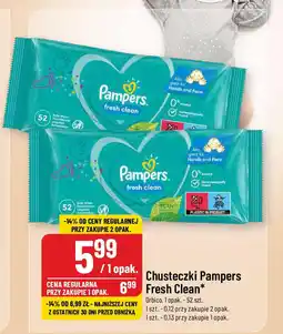 Polomarket Chusteczki Pampers Fresh Clean Orbico, 52 szt. oferta