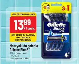 Polomarket Maszynki do golenia Gillette Blue3 Orbico, 4 szt. oferta