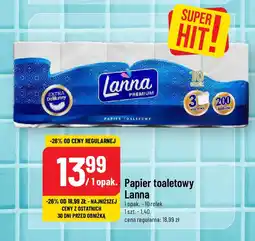 Polomarket Papier toaletowy Lanna 10 rolek oferta