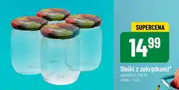 Polomarket Słoiki z zakrętkami 540 ml, 4 szt. oferta