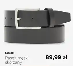 Lasocki Pasek męski skórzany