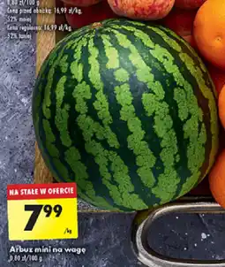 Biedronka Arbuz mini na wagę 1 kg oferta