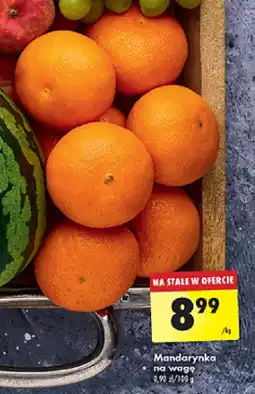 Biedronka Mandarynka па wage 1 kg oferta