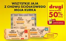 Biedronka WSZYSTKIE JAJA Z CHOWU ŚCIÓŁKOWEGO MOJA KURKA oferta