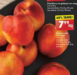Biedronka Nektarynki na wagę 1 kg oferta