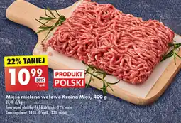 Biedronka Mięso mielone wołowe Kraina Mięs, 400 g oferta