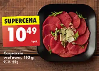 Biedronka Carpaccio wołowe, 110 g oferta