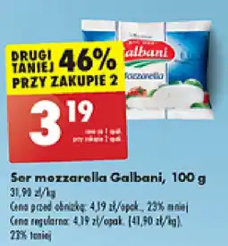 Biedronka Ser mozzarella Galbani, 100 g oferta