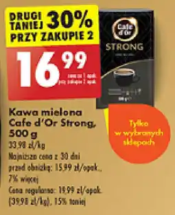 Biedronka Kawa mielona Cafe d'Or Strong, 500 g oferta