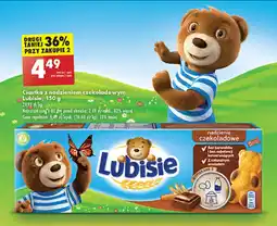 Biedronka Ciastka z nadzieniem czekoladowym Lubisie, 150 g oferta