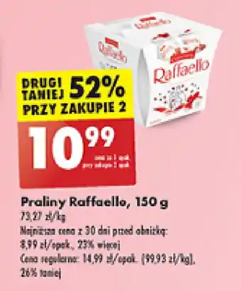 Biedronka Praliny Raffaello, 150 g oferta