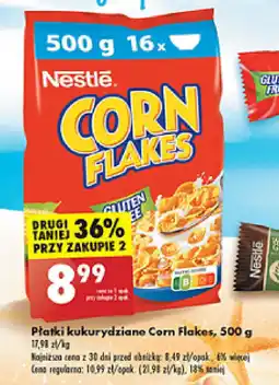Biedronka Płatki kukurydziane Corn Flakes, 500 g oferta