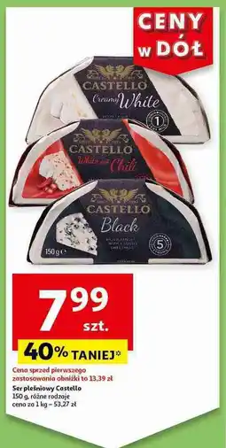 Ser pleśniowy black Castello arla