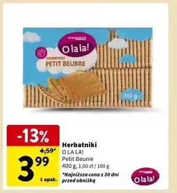 Intermarche Herbatniki O la la! oferta