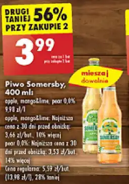 Biedronka Piwo Somersby 400ml oferta