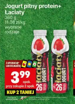 Delikatesy Centrum Jogurt pitny protein+ Laciaty 360 g oferta