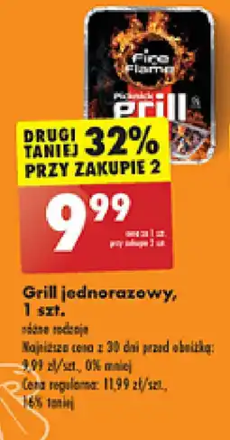 Biedronka Grill jednorazowy 1 szt. oferta