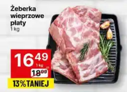 Delikatesy Centrum Żeberka wieprzowe płaty 1 kg oferta