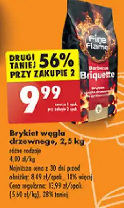 Biedronka Brykiet węgla drzewnego 2,5 kg oferta