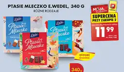 Biedronka PTASIE MLECZKO E.WEDEL 340 G oferta