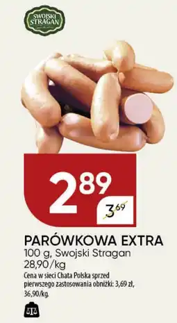 Chata Polska PARÓWKOWA EXTRA Swojski Stragan 100 g oferta