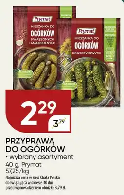 Chata Polska PRZYPRAWA DO OGÓRKÓW Prymat 40 g oferta