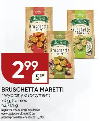 Chata Polska BRUSCHETTA MARETTI 70 g oferta