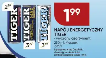 Chata Polska NAPÓJ ENERGETYCZNY TIGER 250 ml oferta
