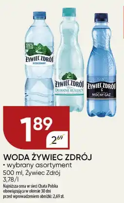Chata Polska WODA ŻYWIEC ZDRÓJ 500 ml oferta