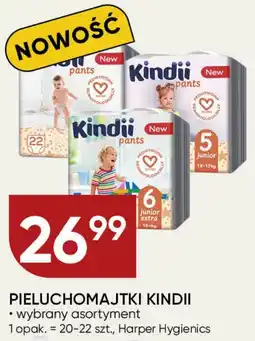 Chata Polska PIELUCHOMAJTKI KINDII 20-22 szt. oferta
