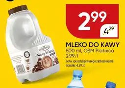 Chata Polska MLEKO DO KAWY OSM Piątnica 500 ml oferta