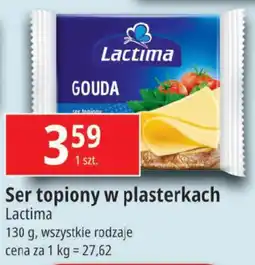 E.Leclerc Ser topiony w plasterkach Lactima 130 g oferta