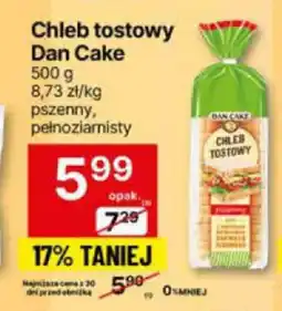 Delikatesy Centrum Chleb tostowy Dan Cake 500 g oferta
