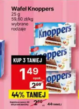 Delikatesy Centrum Wafel Knoppers 25 g oferta