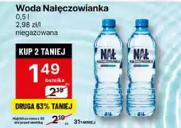 Delikatesy Centrum Woda Nałęczowianka 0,5 l oferta