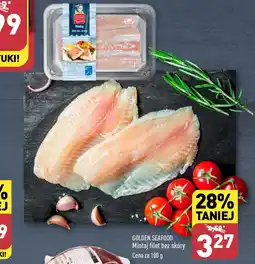 ALDI GOLDEN SEAFOOD Mintaj filet bez skóry 100 g oferta