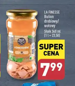 ALDI LA FINESSE Bulion drobiowy/ wołowy 340 ml oferta