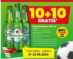 Twój Market Piwo Heineken, 500 ml oferta