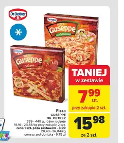 Carrefour Pizza GUSEPPE DR. OETKER 335 - 440 g oferta